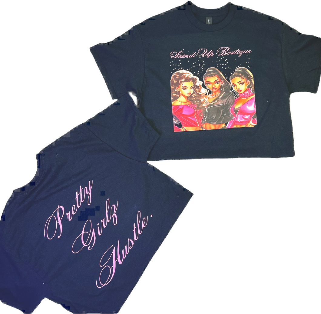 Sewed Up Boutique's Pretty Girlz Hustle Tee