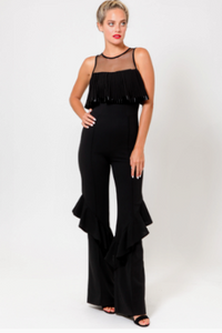 Ruffle My Feathers Jumpsuit