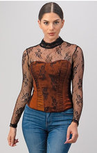 Load image into Gallery viewer, Not Your Average Lace Corset Top
