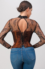 Load image into Gallery viewer, Not Your Average Lace Corset Top
