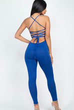 Load image into Gallery viewer, Blue Mixer Jumpsuit
